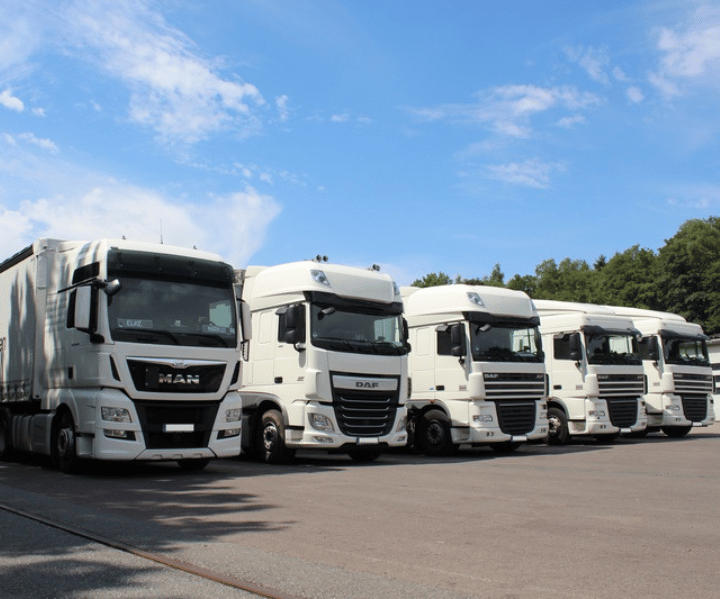 Coors - Foto für Leistungen - 5 LKW schräges Foto